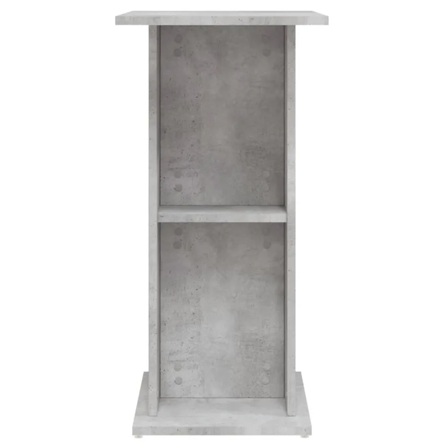 Support d'aquarium en béton gris 60,5 x 36 x 72,5 cm Bois d'ingénierie - 5
