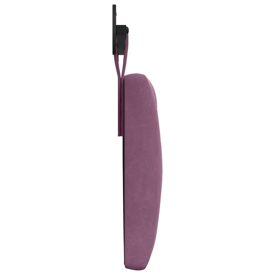 Tête de lit suspendue Avec lumière LED Pourpre Velours - 6