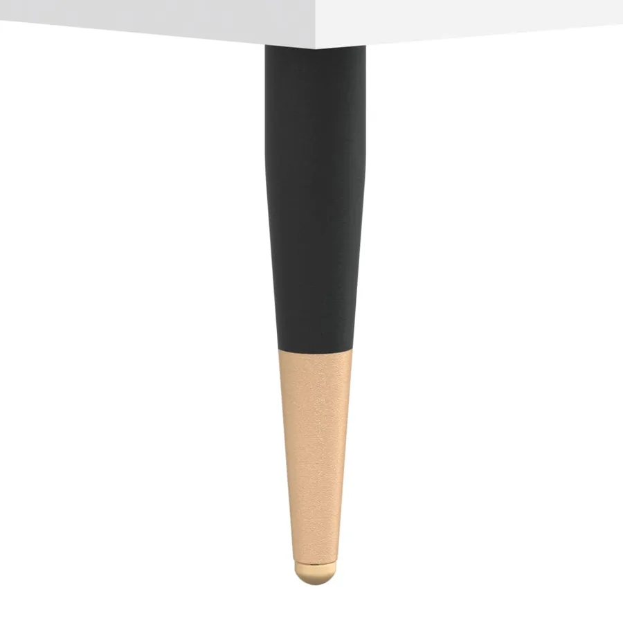 Buffet blanc 100x36x60 cm bois d'ingénierie - 11