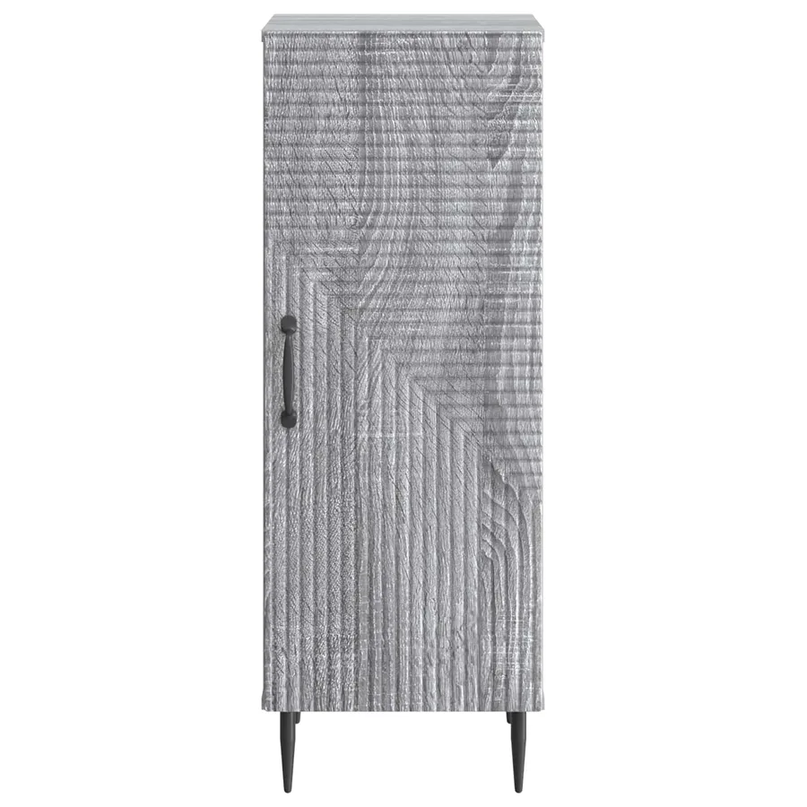 Buffet Sonoma gris 33 x 34,5 x 89,5 cm Bois d'ingénierie - 6