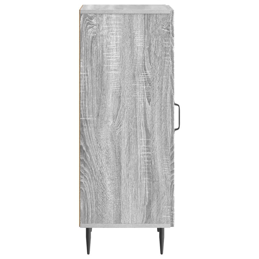 Buffet Sonoma gris 33 x 34,5 x 89,5 cm Bois d'ingénierie - 7