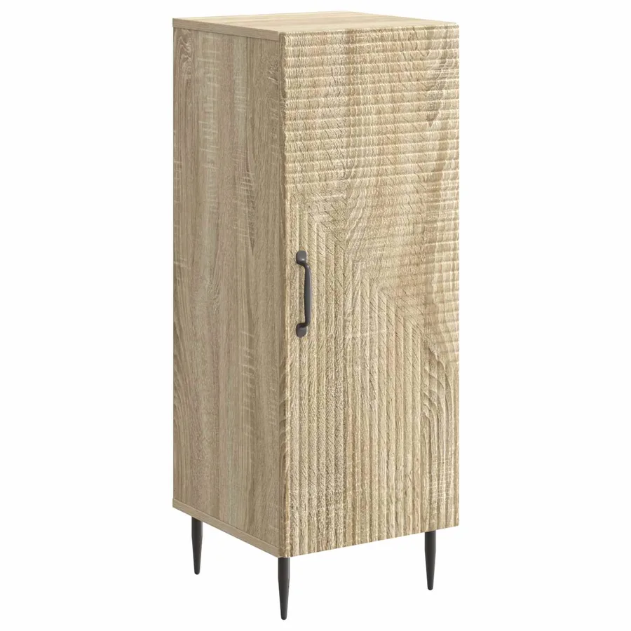 Buffet Chêne Sonoma 33 x 34,5 x 89,5 cm Bois d'ingénierie - 2