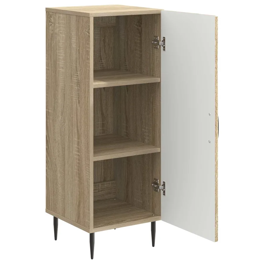 Buffet Chêne Sonoma 33 x 34,5 x 89,5 cm Bois d'ingénierie - 5