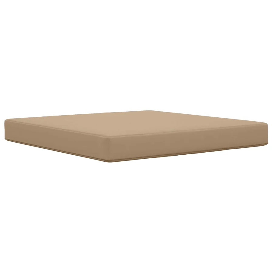 Coussin de canapé d'extérieur Taupe 80 x 80 x 8 cm Polyester - 2