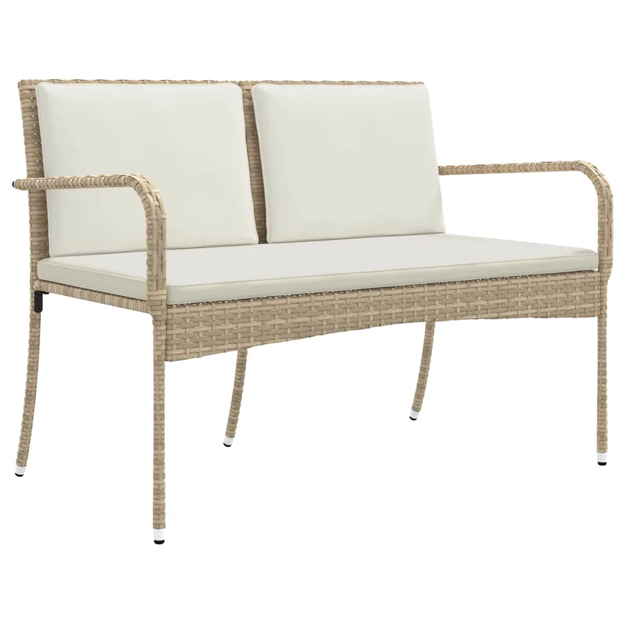 Ensemble de jardin avec coussin acier - 4