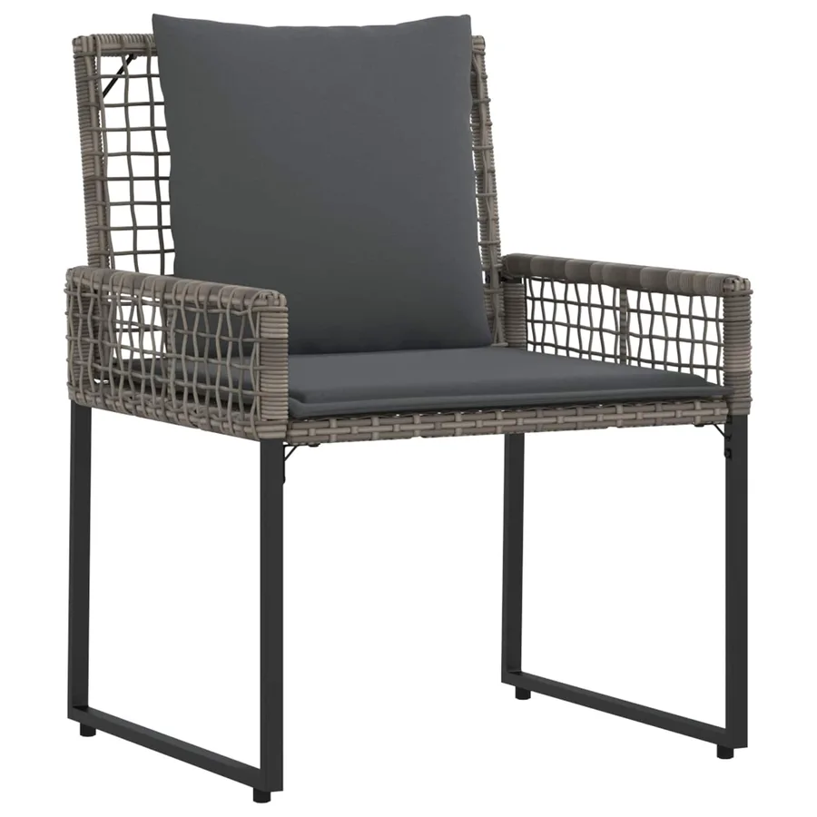 Ensemble de meubles d'extérieur avec coussin acier - 7