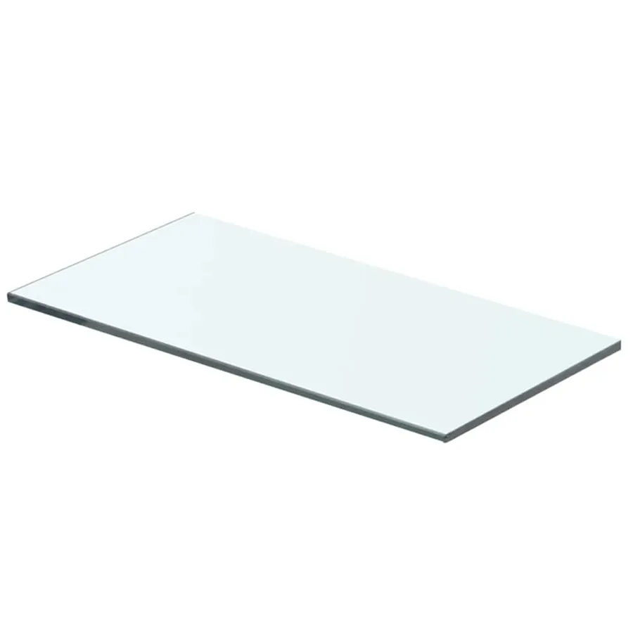Panneaux d'étagère 2 pcs Verre Transparent 40 x 15 cm - 2