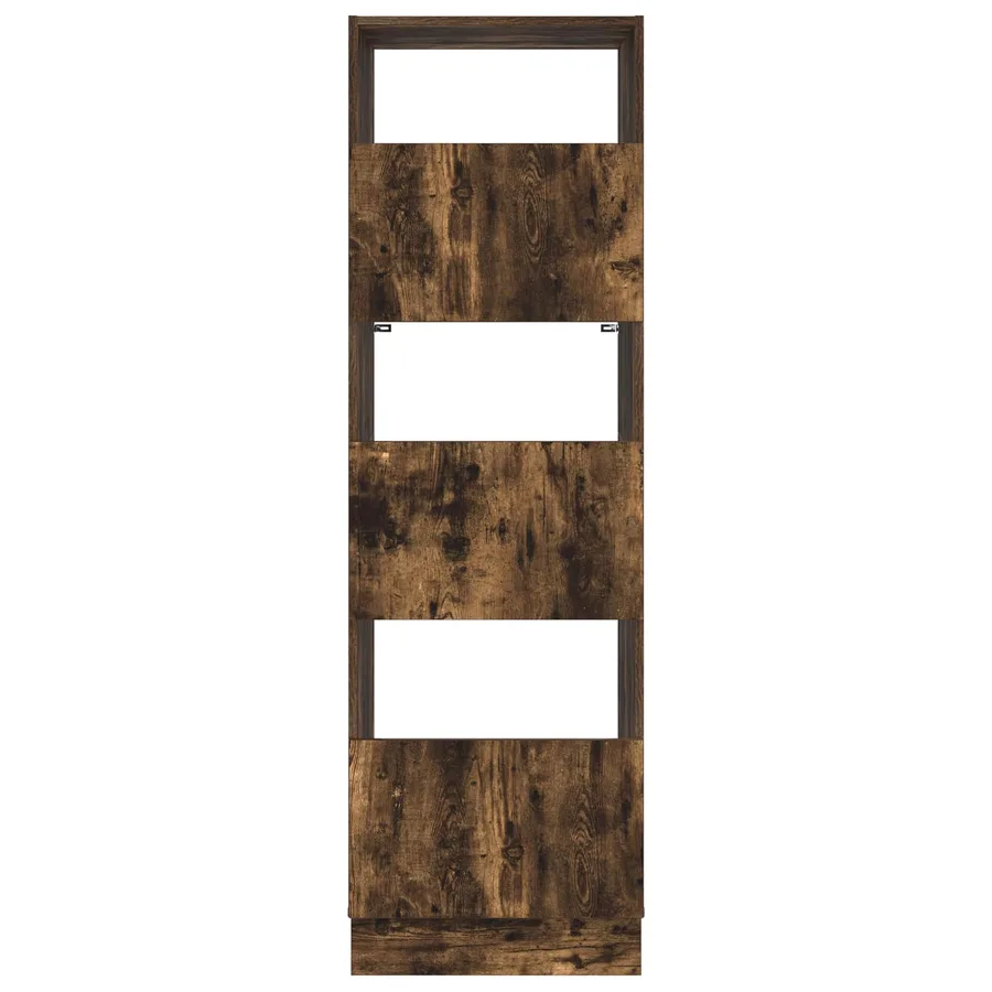 Armoire à Laver Chêne fumé 50 x 68 x 162 cm Bois d'ingénierie - 6