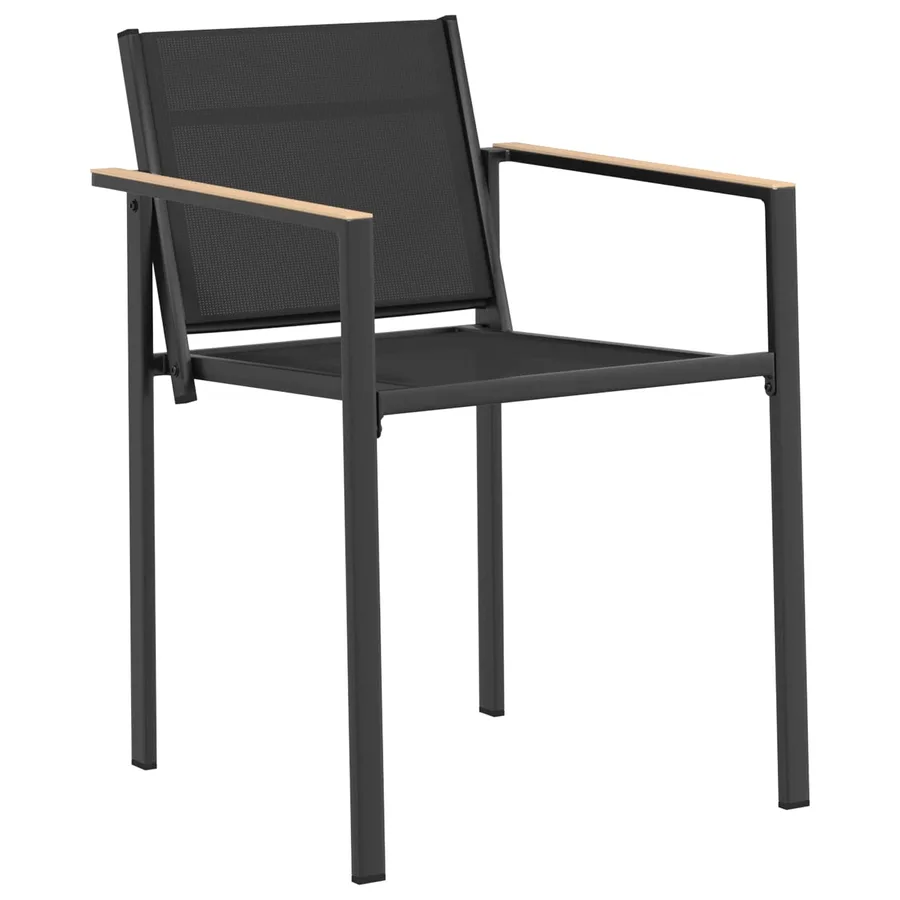 Ensemble de meubles d'extérieur 5 pcs Noir et anthracite - 4