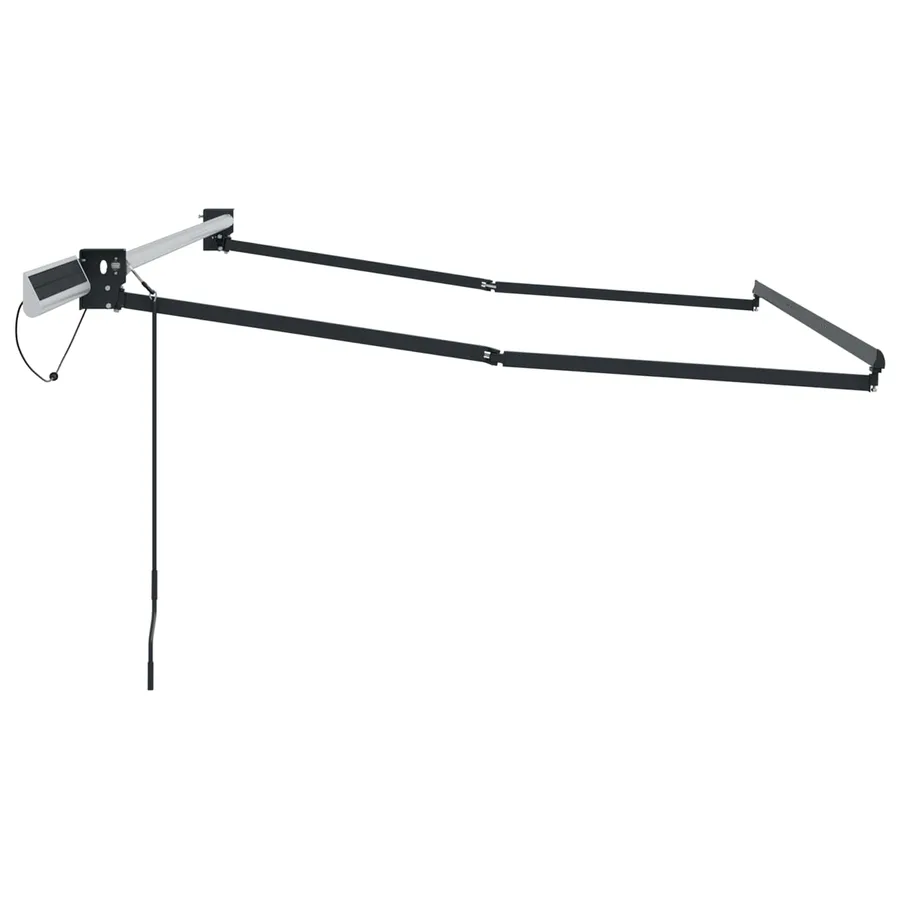 Cadre de store rétractable électrique Anthracite 3,5 x 2 m - 4