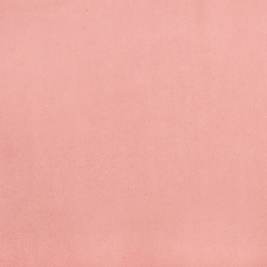 Cadre de lit sans matelas rose 90x200 cm velours - 8