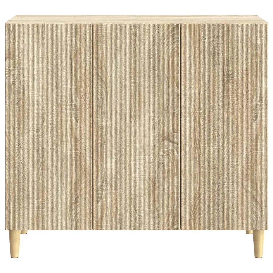 Buffet Chêne Sonoma 89 x 34,5 x 80 cm Bois d'ingénierie - 6