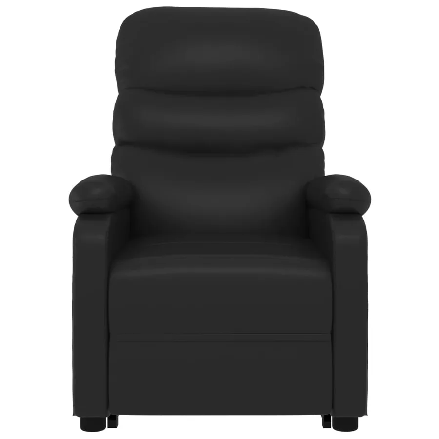 Fauteuil Noir Similicuir - 5