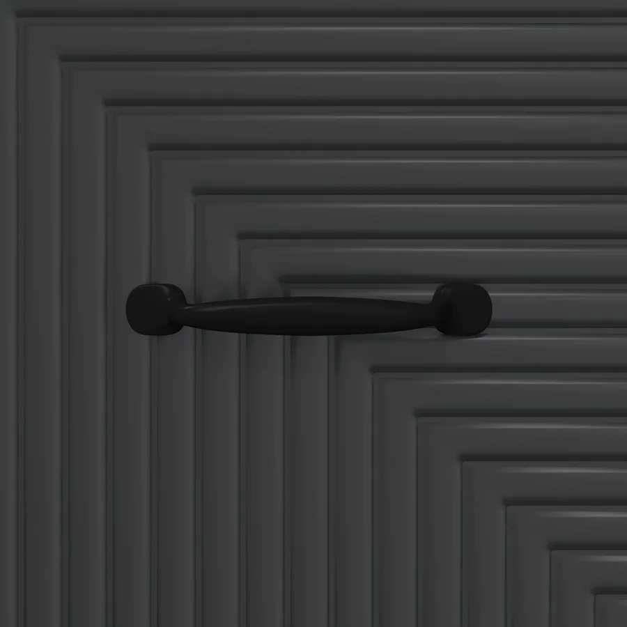 Armoire à tiroirs Noir 33 x 34,5 x 89,5 cm Bois d'ingénierie - 9