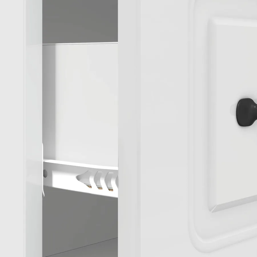 Armoire à tiroirs Blanc brillant 66 x 34,5 x 87 cm - 10