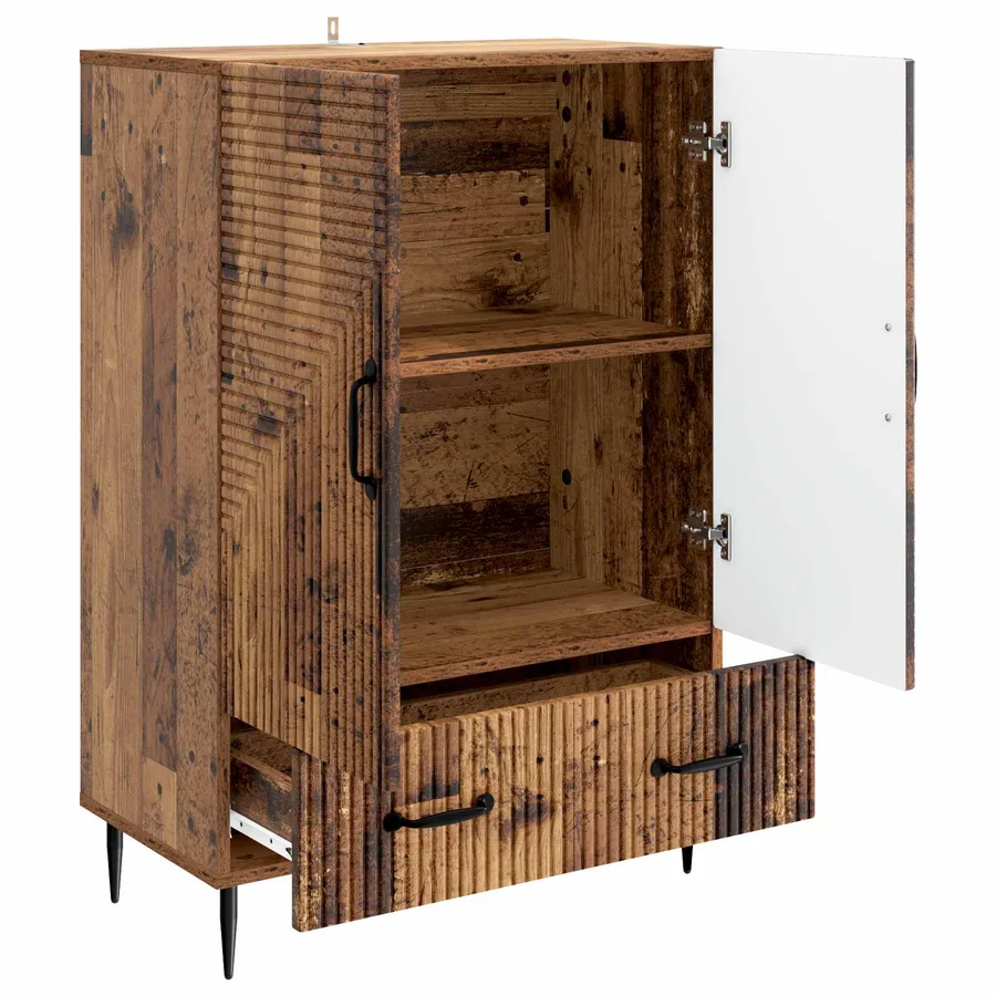 Buffet Bois ancien 66 x 34,5 x 95 cm Bois d'ingénierie - 4