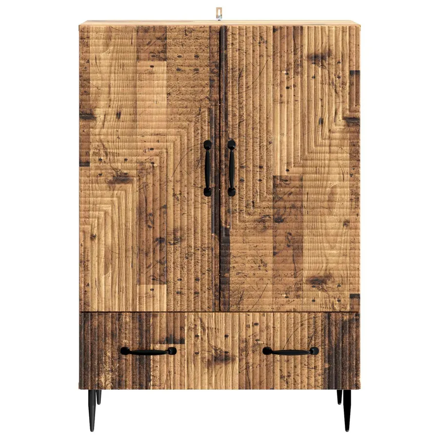 Buffet Bois ancien 66 x 34,5 x 95 cm Bois d'ingénierie - 5