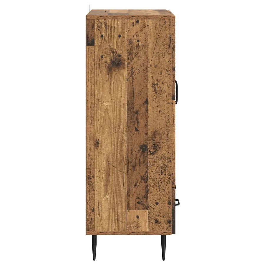 Buffet Bois ancien 66 x 34,5 x 95 cm Bois d'ingénierie - 6