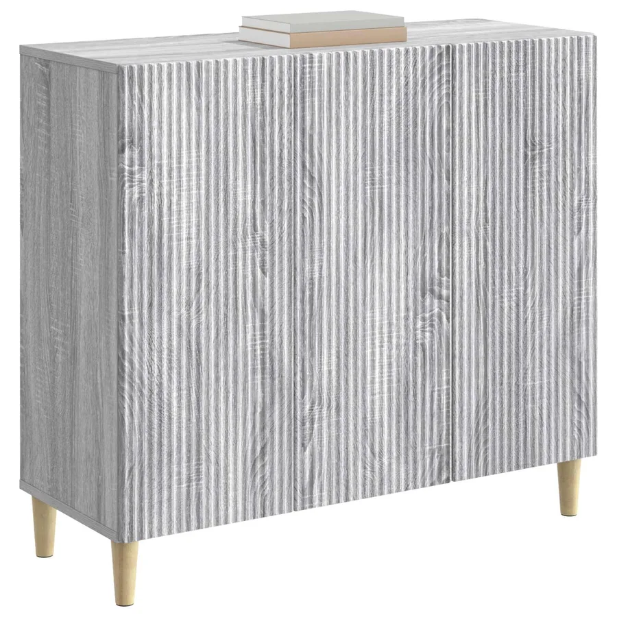 Buffet Sonoma gris 89 x 34,5 x 80 cm Bois d'ingénierie - 3