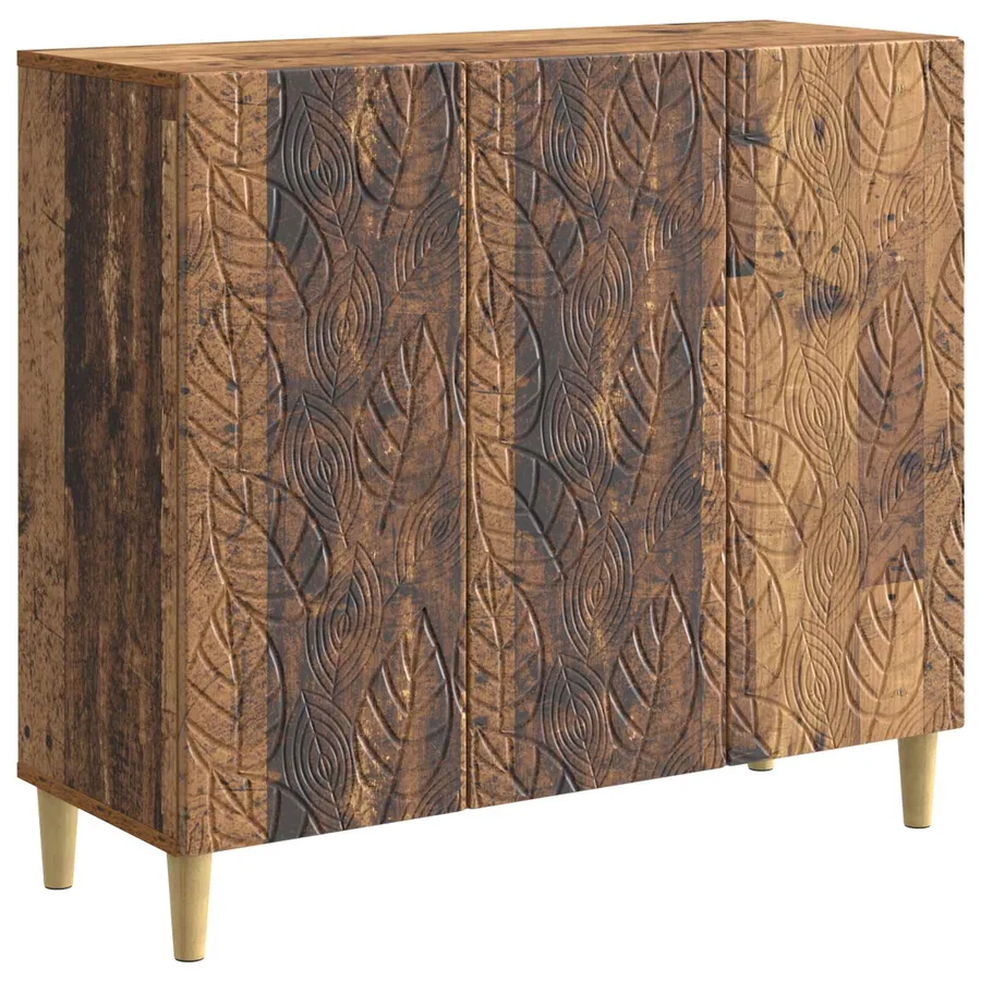 Buffet Bois ancien 89 x 34,5 x 80 cm Bois d'ingénierie - 2
