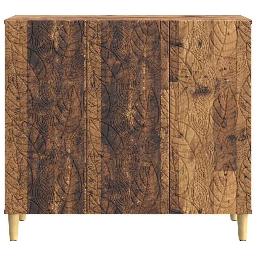 Buffet Bois ancien 89 x 34,5 x 80 cm Bois d'ingénierie - 5