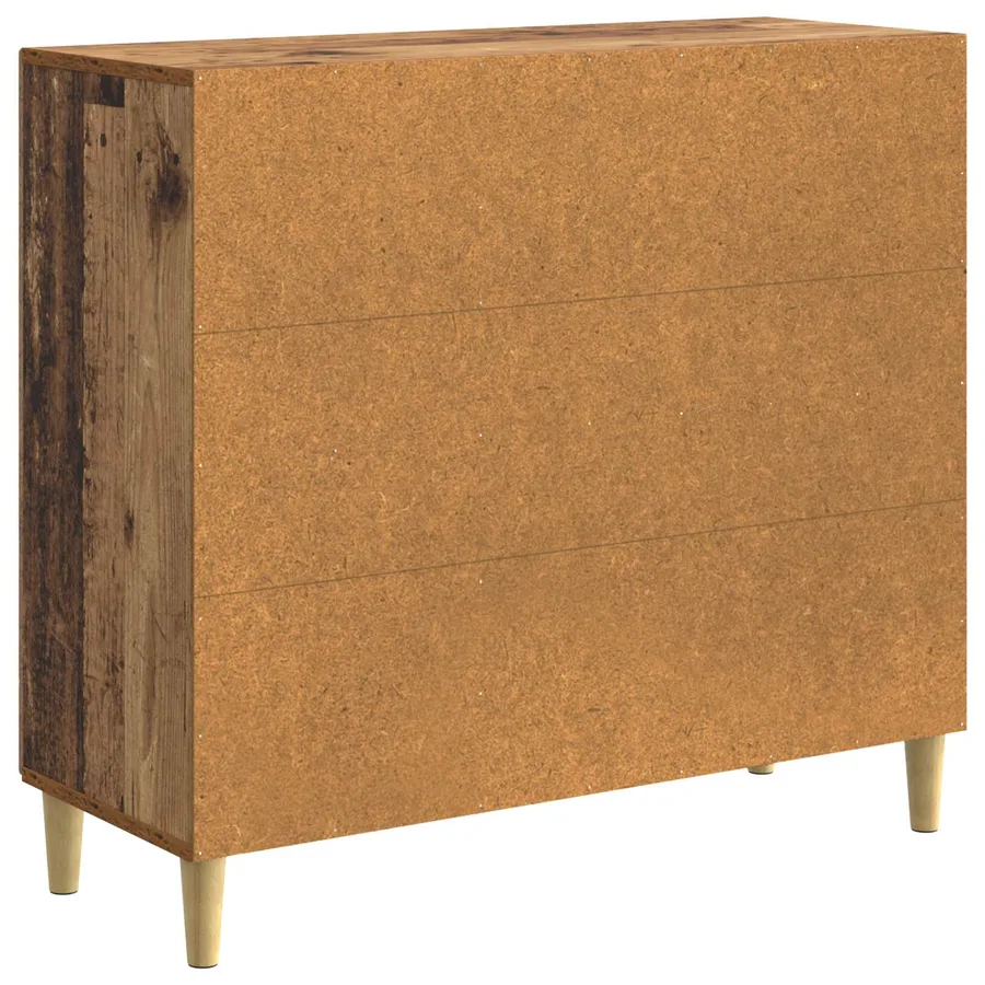 Buffet Bois ancien 89 x 34,5 x 80 cm Bois d'ingénierie - 7