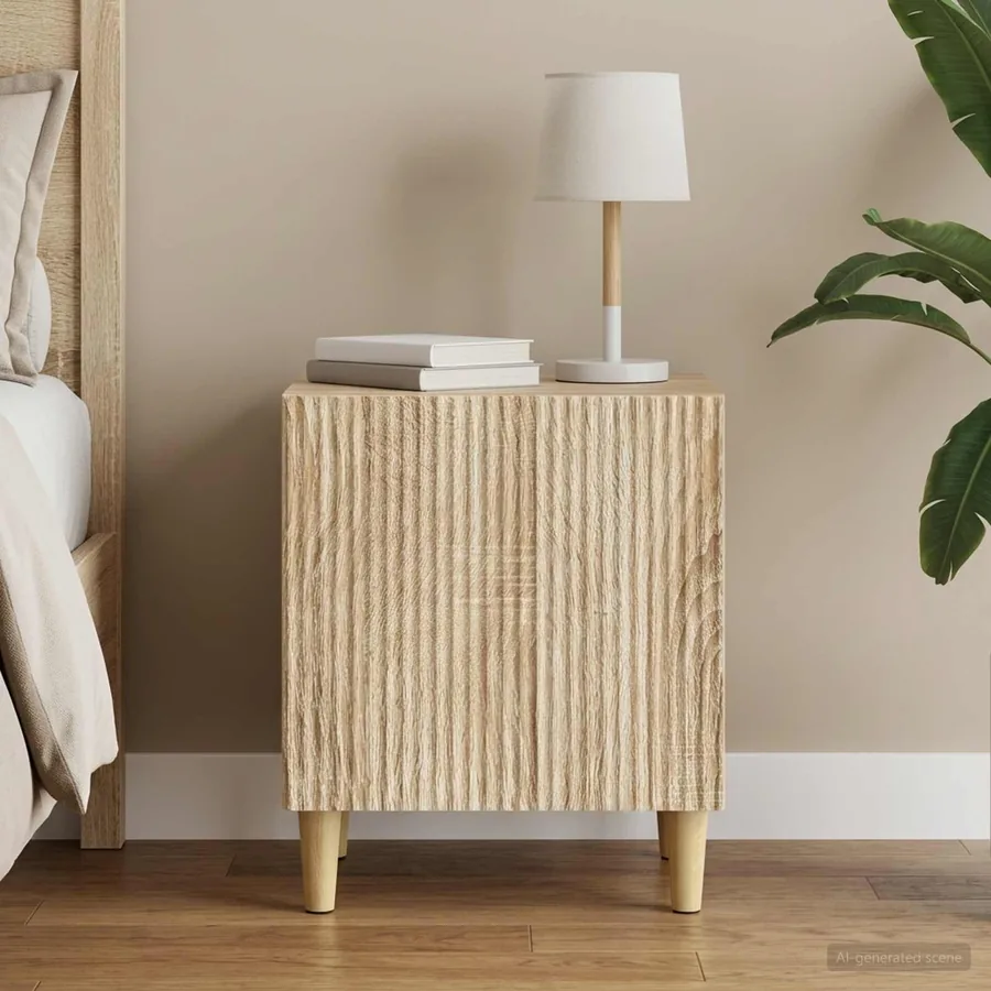 Cabinet de chevet Chêne Sonoma 43 x 34,5 x 50 cm