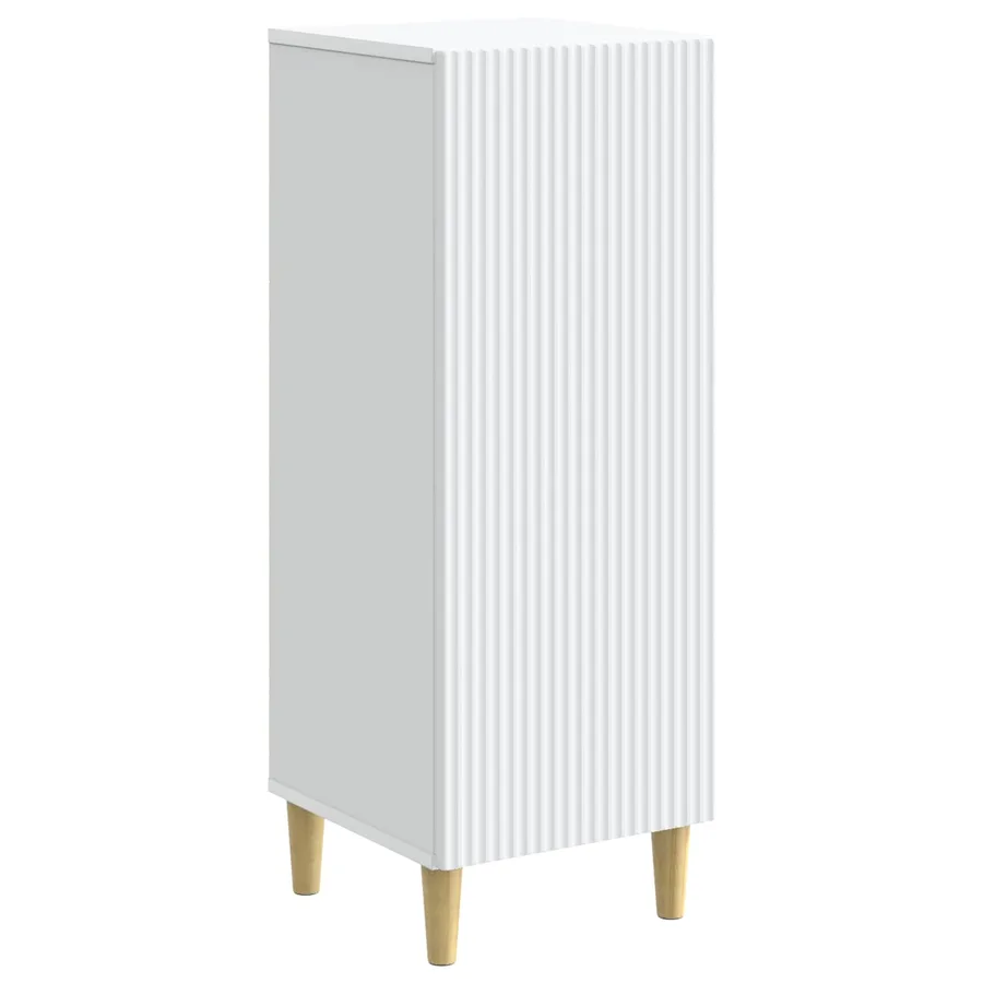 Buffet Blanc 33 x 34,5 x 90 cm Bois d'ingénierie - 2