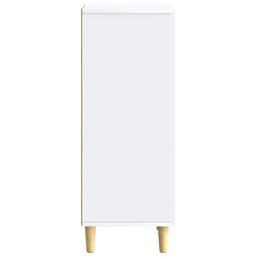 Buffet Blanc 33 x 34,5 x 90 cm Bois d'ingénierie - 7