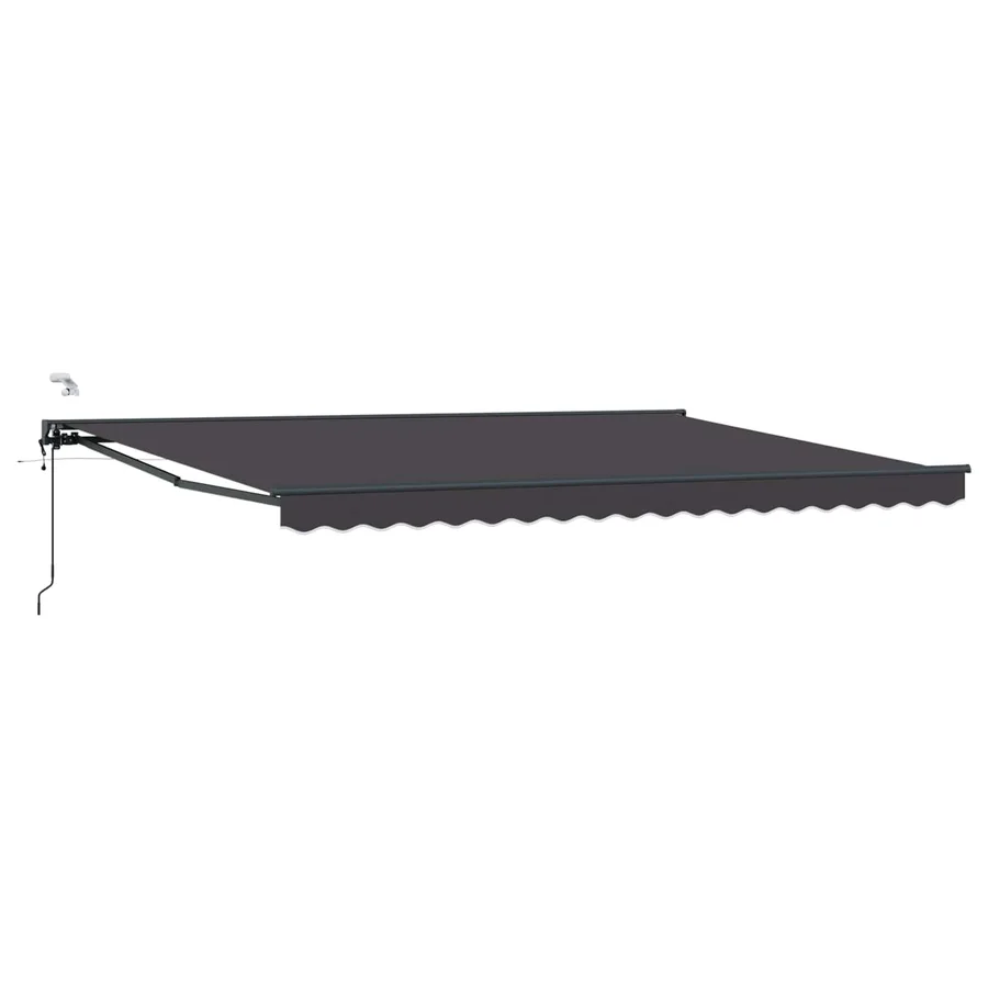 Auvent rétractable électrique Anthracite 4 × 3 m - 2