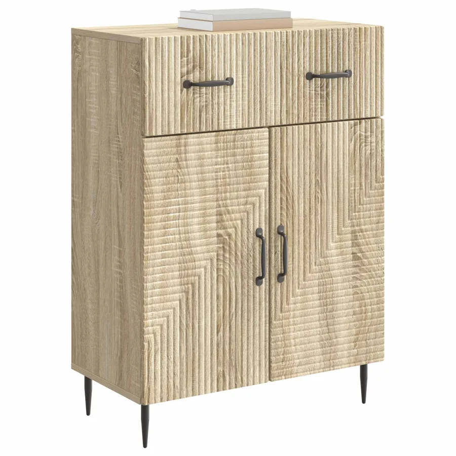 Buffet Chêne Sonoma 66 x 34,5 x 89,5 cm Bois d'ingénierie - 3