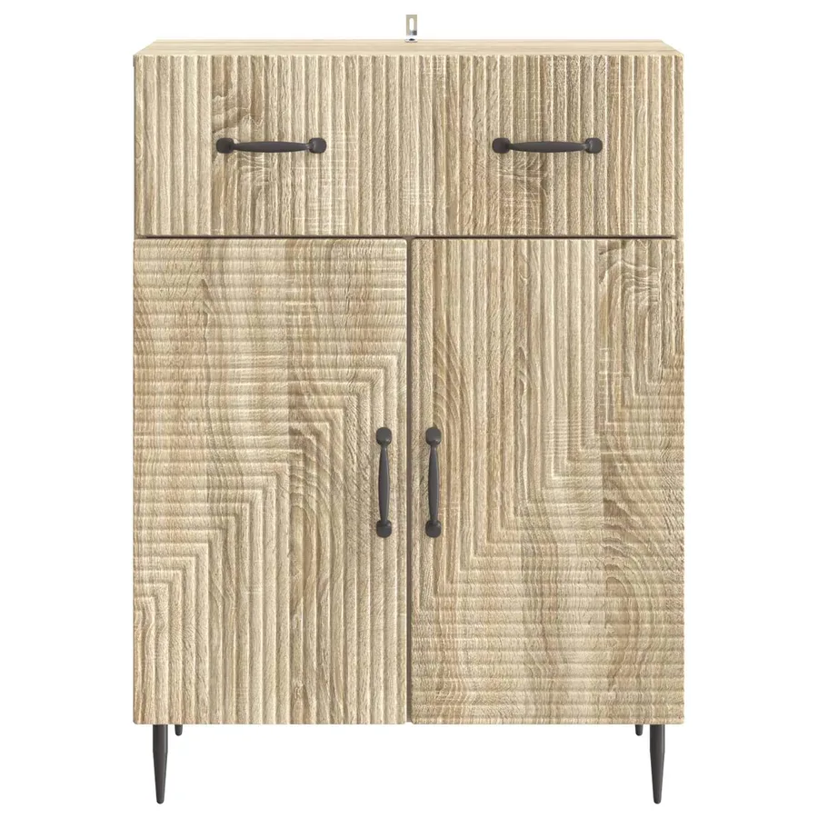 Buffet Chêne Sonoma 66 x 34,5 x 89,5 cm Bois d'ingénierie - 6