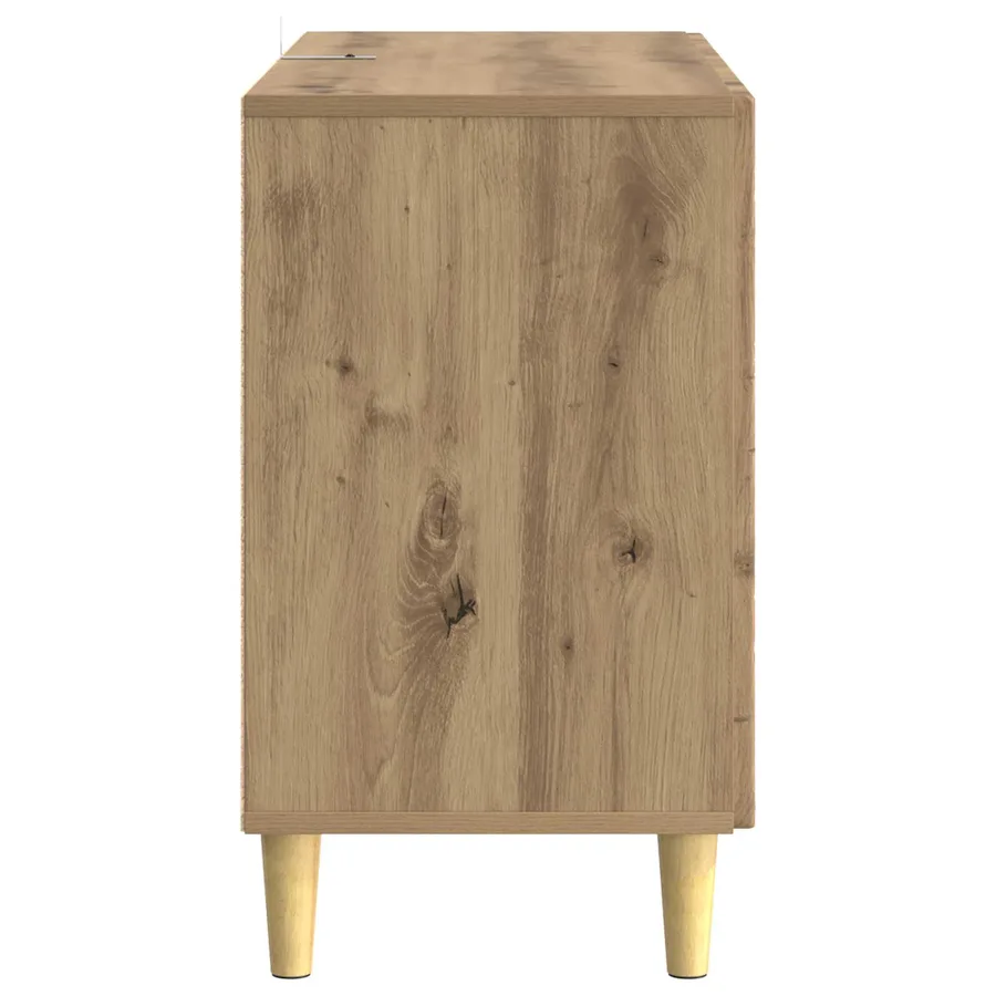 Buffet Chêne artisanal 89 x 34,5 x 60 cm Bois d'ingénierie - 6
