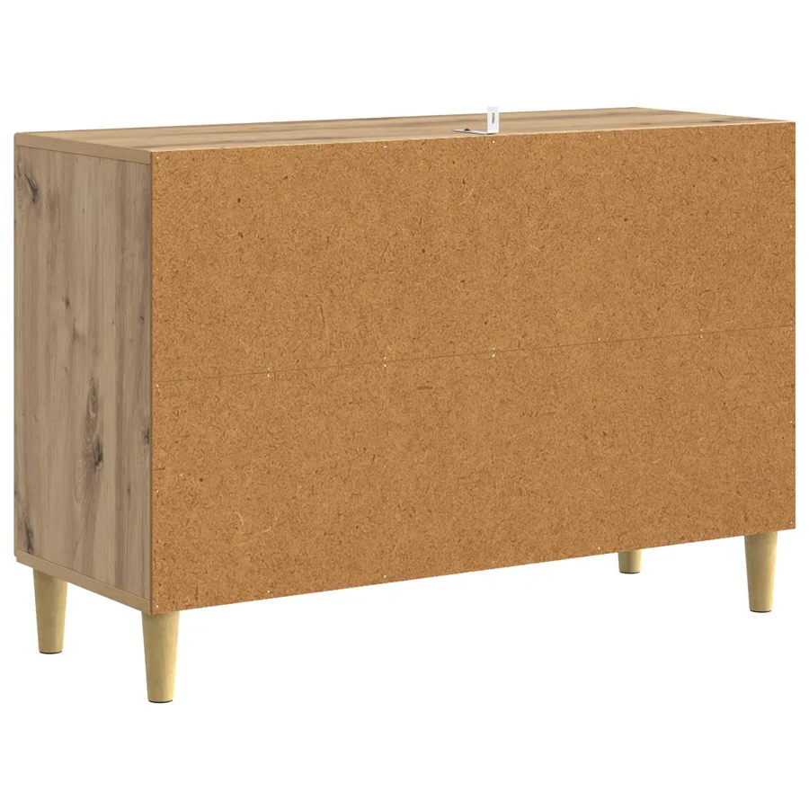 Buffet Chêne artisanal 89 x 34,5 x 60 cm Bois d'ingénierie - 7