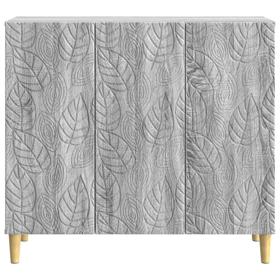 Buffet Sonoma gris 89 x 34,5 x 80 cm Bois d'ingénierie - 5