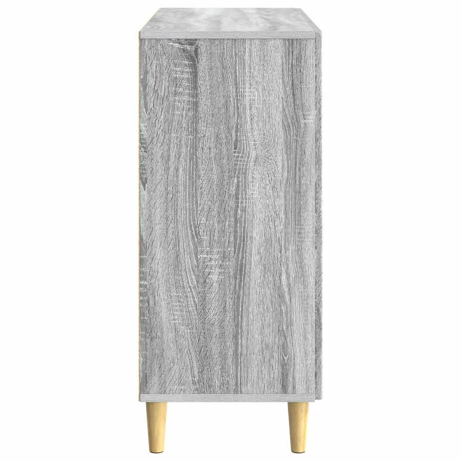 Buffet Sonoma gris 89 x 34,5 x 80 cm Bois d'ingénierie - 6