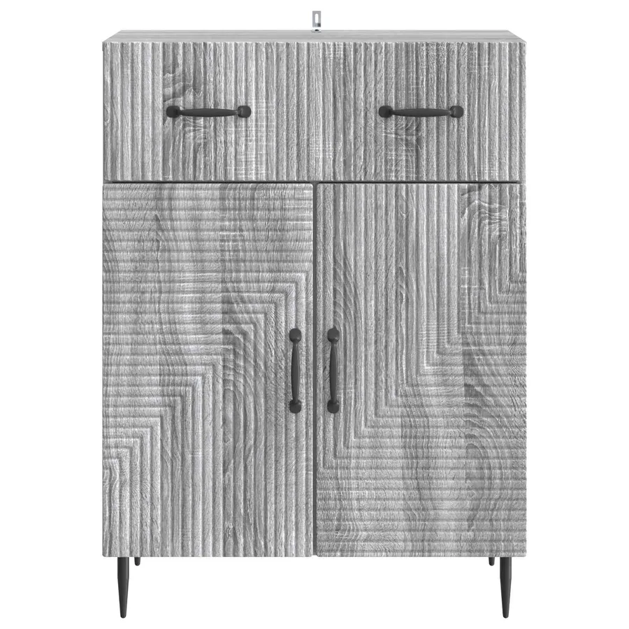 Buffet Sonoma gris 66 x 34,5 x 89,5 cm Bois d'ingénierie - 6
