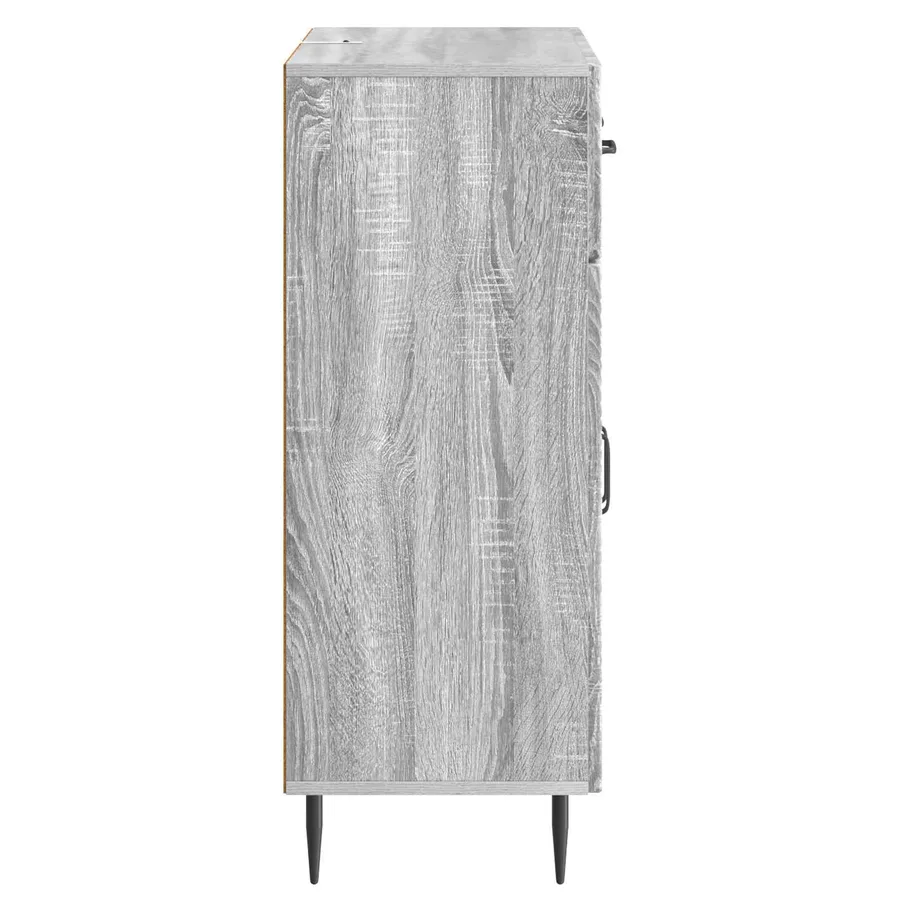 Buffet Sonoma gris 66 x 34,5 x 89,5 cm Bois d'ingénierie - 7