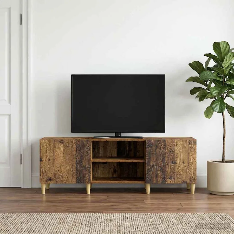 Meuble TV 150 x 31 x 50 cm Bois ancien Bois d'ingénierie