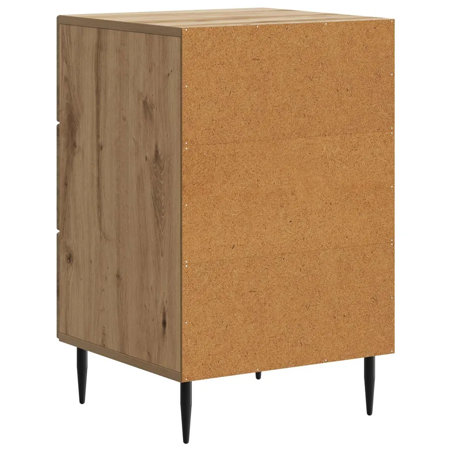 Cabinet de chevet Chêne artisanal 43 x 41 x 66,5 cm - 7