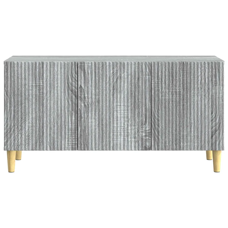 Meuble TV Sonoma gris 99 x 34,5 x 50 cm Bois d'ingénierie - 6