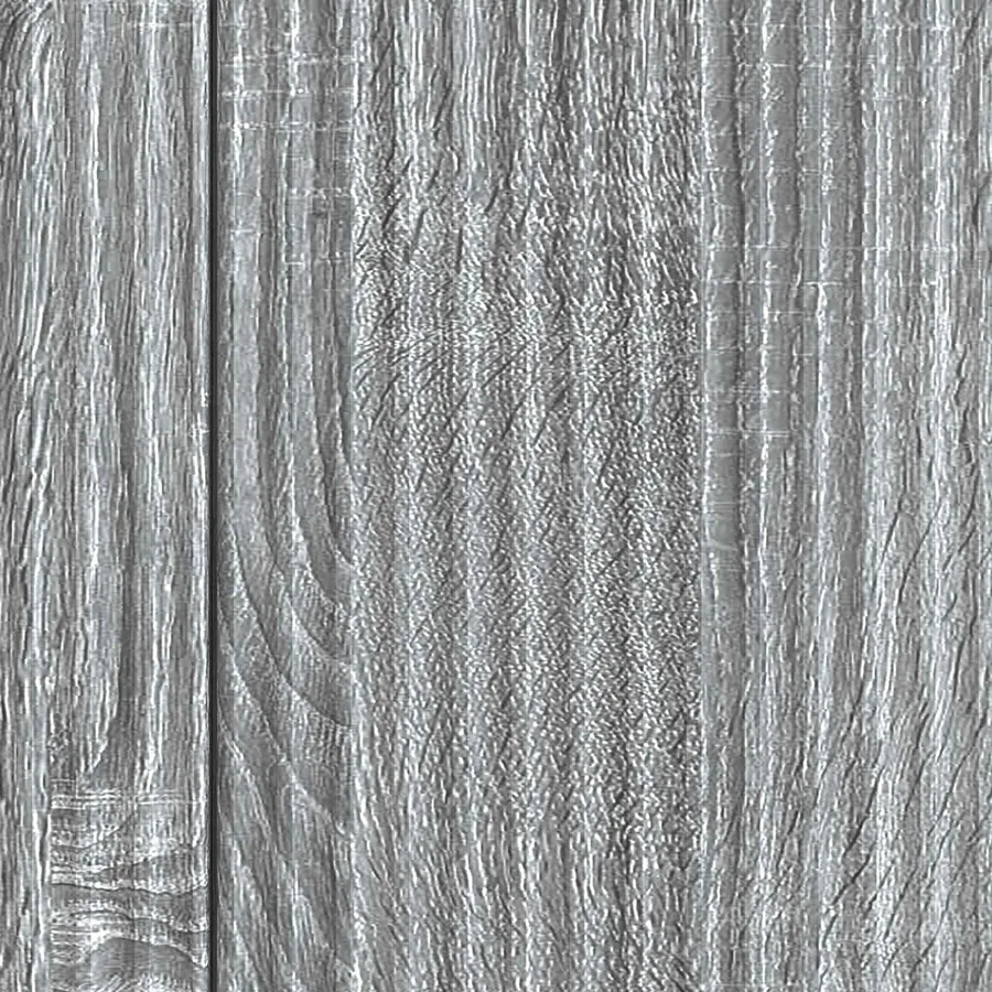 Meuble TV Sonoma gris 99 x 34,5 x 50 cm Bois d'ingénierie - 8