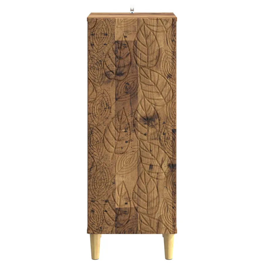 Buffet Bois ancien 33 x 34,5 x 90 cm Bois d'ingénierie - 5