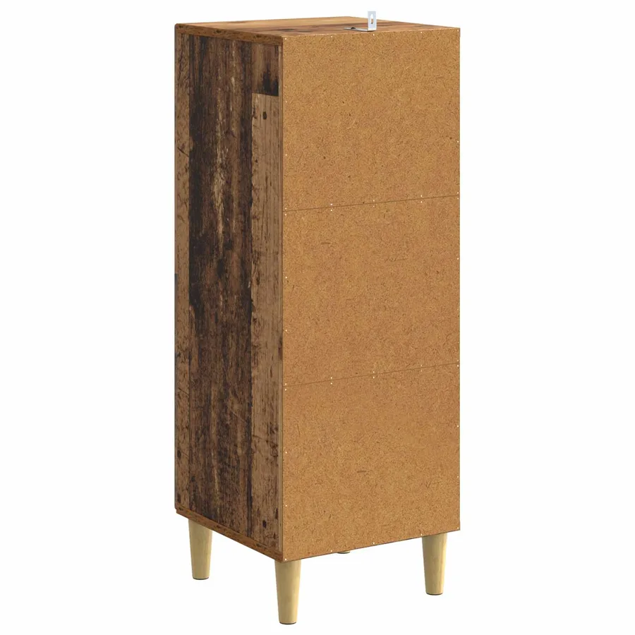 Buffet Bois ancien 33 x 34,5 x 90 cm Bois d'ingénierie - 7