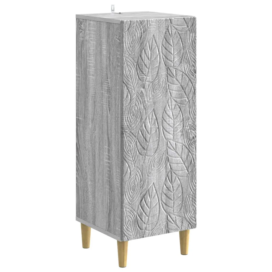 Buffet Sonoma gris 33 x 34,5 x 90 cm Bois d'ingénierie - 2
