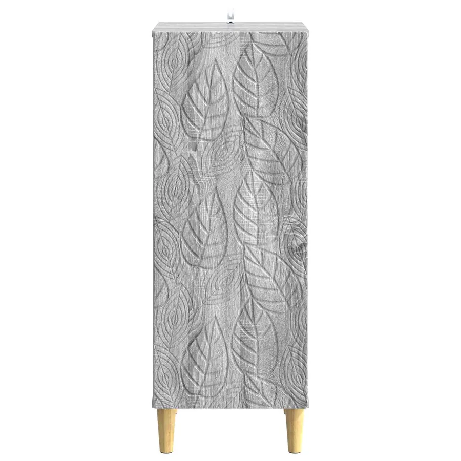 Buffet Sonoma gris 33 x 34,5 x 90 cm Bois d'ingénierie - 5