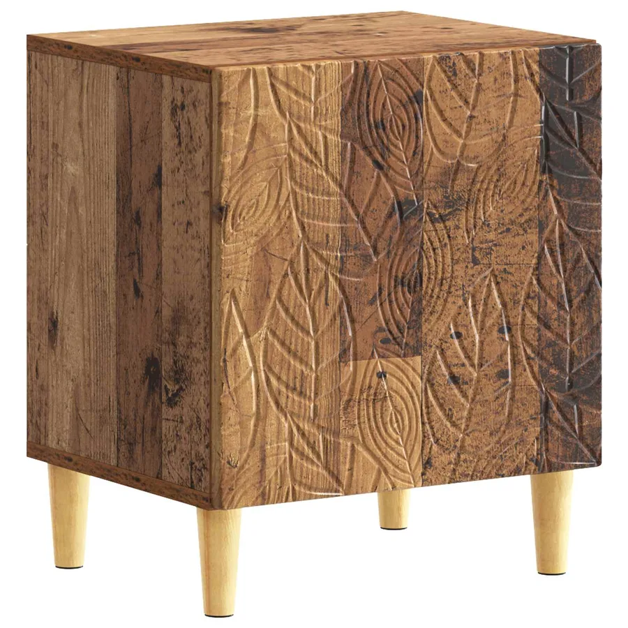 Table de chevet 2 pcs Bois ancien 43 x 34,5 x 50 cm - 4