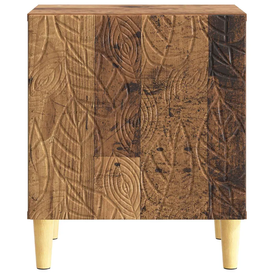 Table de chevet 2 pcs Bois ancien 43 x 34,5 x 50 cm - 6