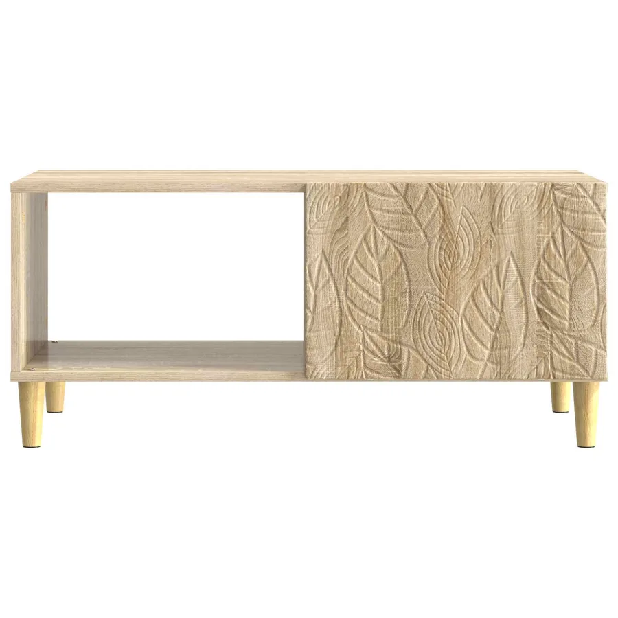 Table basse Chêne Sonoma 90 x 50 x 40 cm Bois d'ingénierie - 4