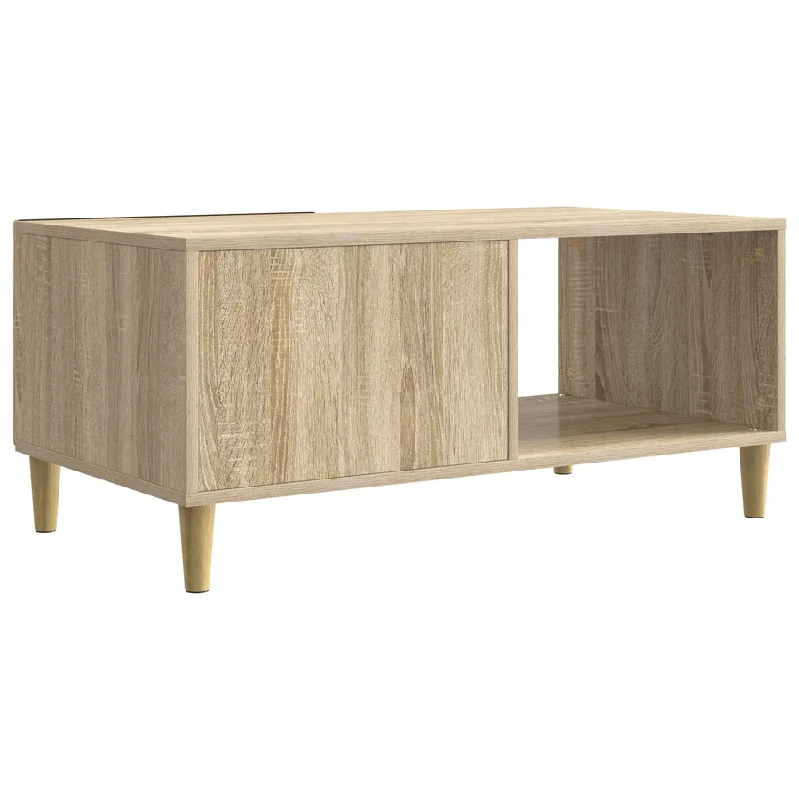 Table basse Chêne Sonoma 90 x 50 x 40 cm Bois d'ingénierie - 6